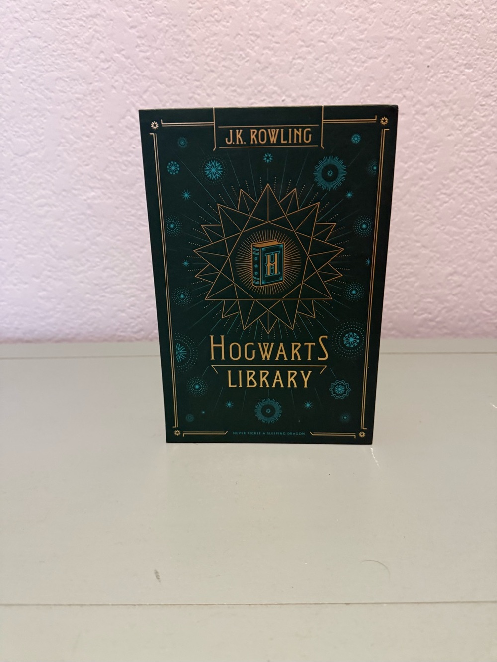 J.K. Rowling Hogwarts Library Hardcover –Three Book Set